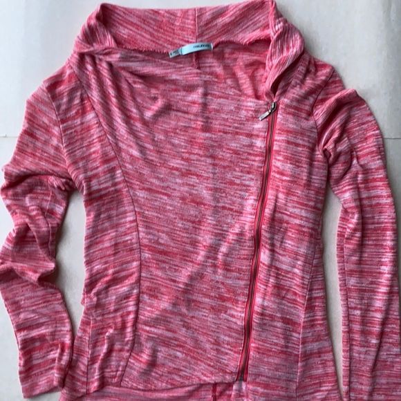 Maurices Sweaters - Maurices Neon Pink Long Sleeve Sweater Size Small